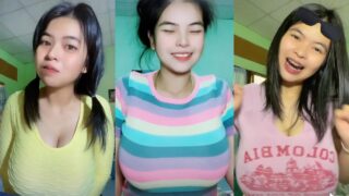 Thai big boobs on Cute Girl with braces